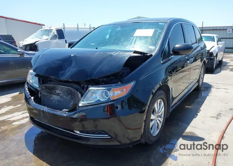2016 Honda Odyssey Exl z USA, uszkodzony, nr VIN 5FNRL5H61GB089853